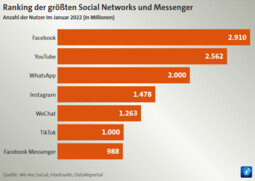 Vorschaubild Statistik zur NutzerInnen-Zahl