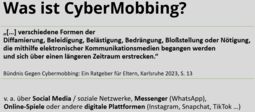 Vorschaubild Definition CyberMobbing