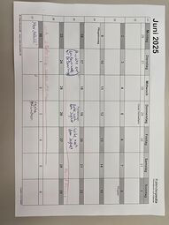 Vorschaubild Kalender mit zeitlichen Abläufen des Mordfalls