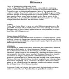 Vorschaubild Dokumentation des Projekts durch Kleingruppe der Unterstufe Sozialassistenz in 2024