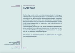 Vorschaubild Fach-Tage