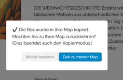 Vorschaubild ... und entscheiden, ob man weitere Sequenzen oder Filme auswählt oder ob man zurück auf seine Map gehen möchte.