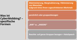 Vorschaubild Spezifik von CyberMobbing
